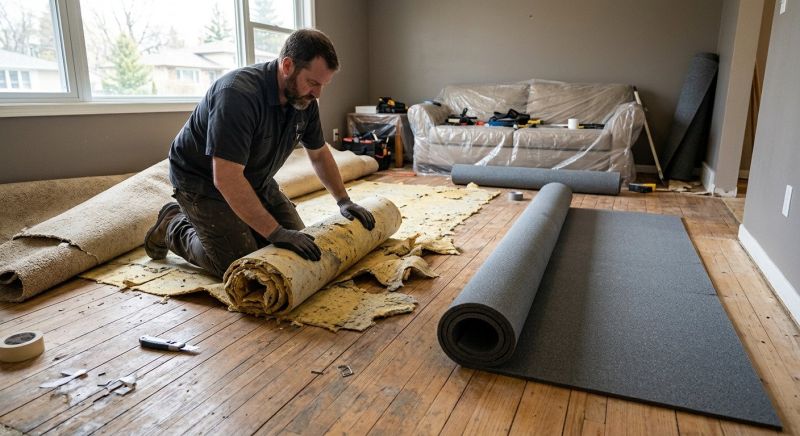 Carpet Foam Replacement in Overland Park, KS