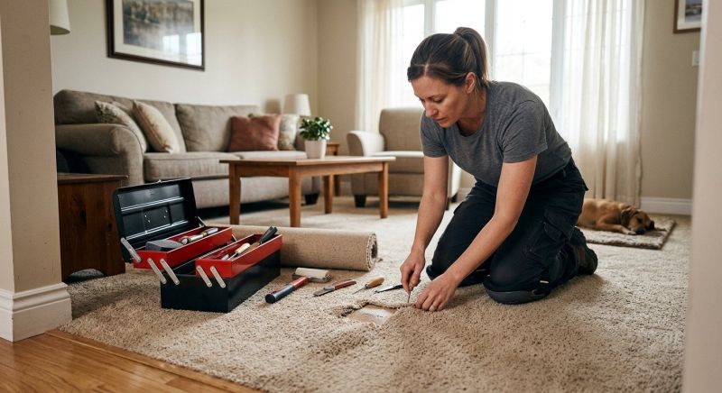 Carpet Hole Repair in Overland Park, KS