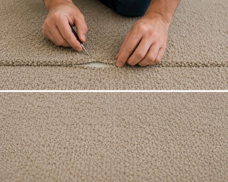 Carpet Hole Repair in Denver County, CO