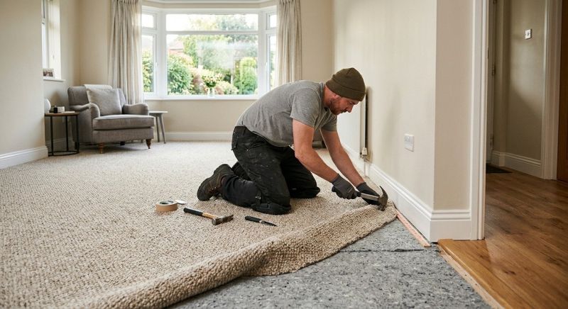 Basement Carpet Replacement in Toms River, NJ