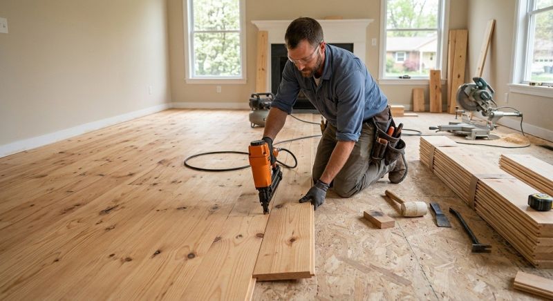 Hardwood Floor Installation in Austin, TX