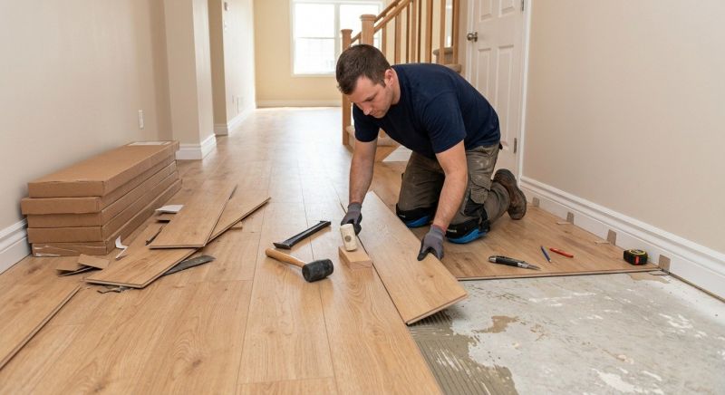 Plank Laminate Installation in Arvada, CO