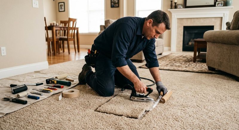 Stair Carpet Repair in Alpharetta, GA