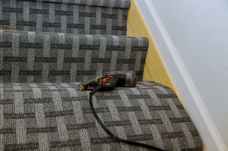 Stair Runner Installation in Ocean County, NJ